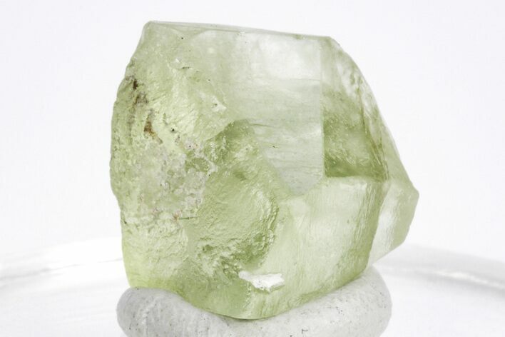 Green Olivine Peridot Crystal - Pakistan #213508